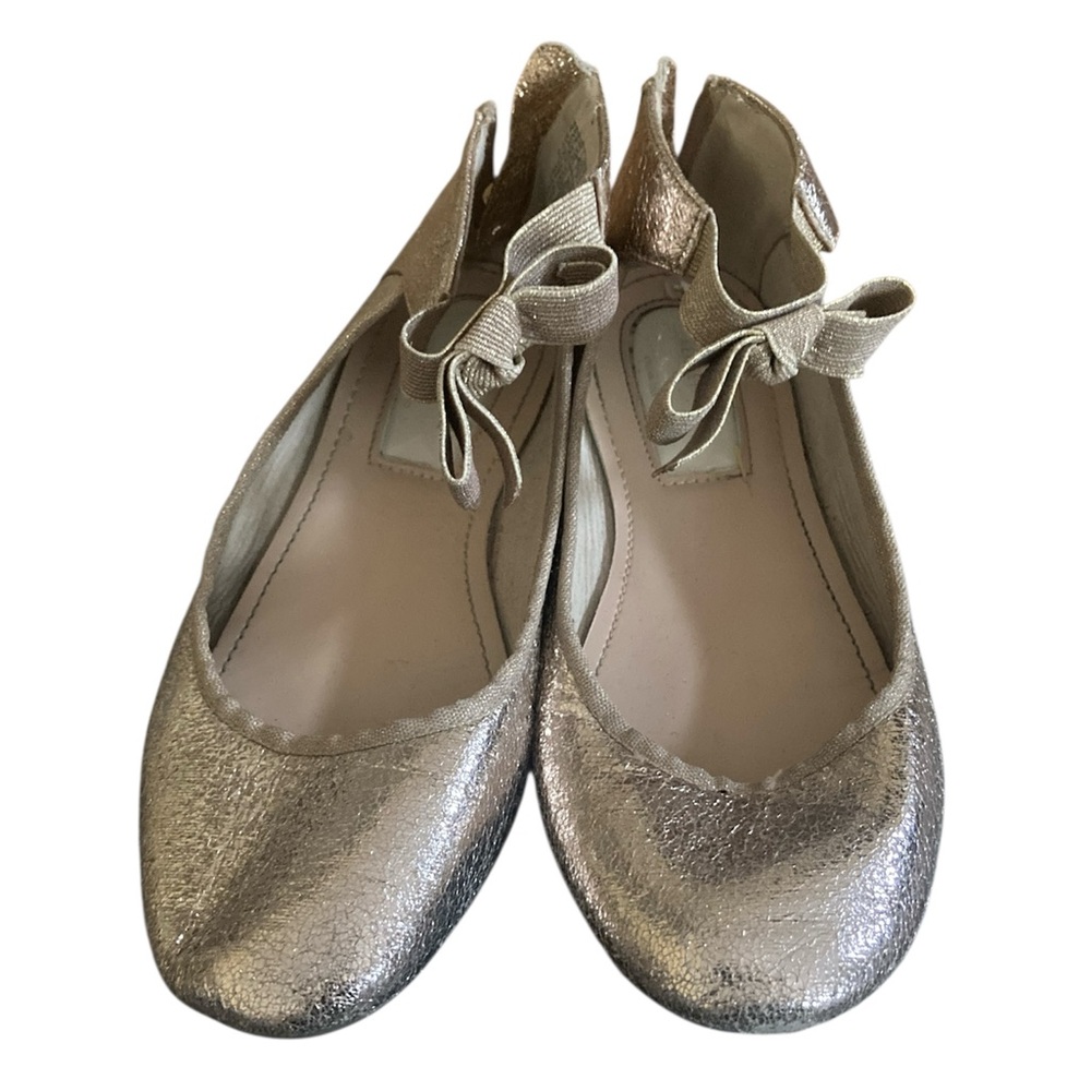 Kenneth Cole New York Little Girls Rose Bowie Ballet Rose Metallic size 4‎